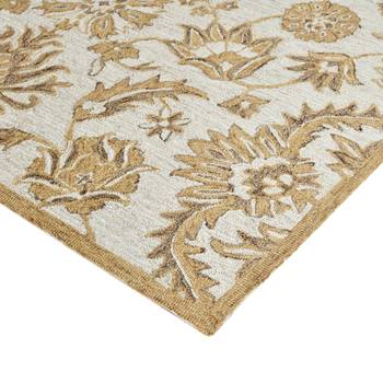 Handmade premium wool  rug,8x10 feet, anti-skid backing carpet, ideal for bedroom, living room,saraswati global rug. 4