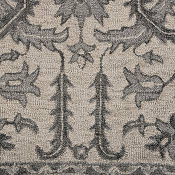 Saraswati global rug, wool area rug, 8x10 feet, anti slip baking carpet, modern rug, ideal for bedroom, living room. 3