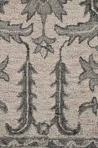 Saraswati global  handmade area 5x8 feet wool rug luxurious  anti slip backing carpet, ideal for bedroom, living room.