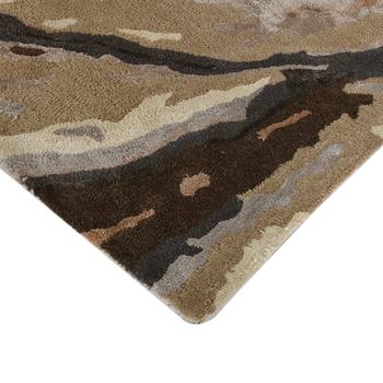 Saraswati global wool area rug 6x9 feet anti slip baking carpet modern rug ideal for bedroom living room and dining room 4