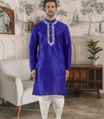 Kurta patiyala indian ethnic wear for men's