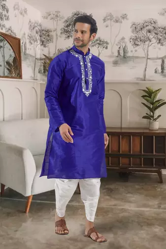 Kurta patiyala indian ethnic wear for men's