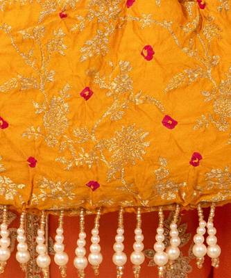 Saanvi vintage purse - orange 3