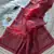 Red Color Organza Saree Embroidery Work