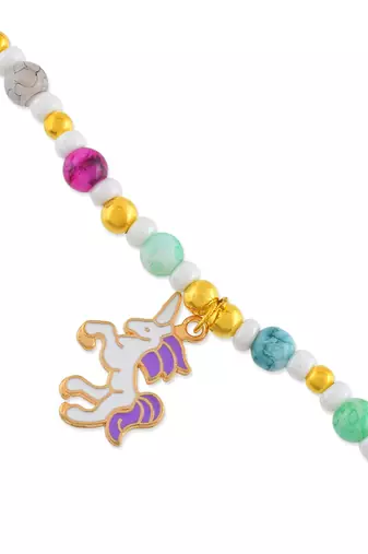 Multicolour beaded fashion bracelet for women girls