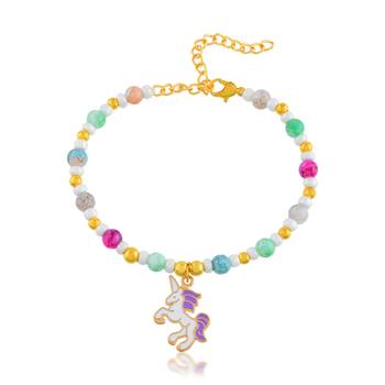 Multicolour beaded fashion bracelet for women girls 3