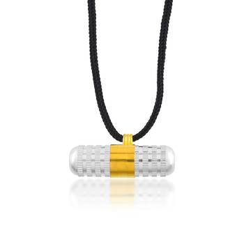 Brass silver plated and gold finish tabeej evil protection amulet talisman pendant 1