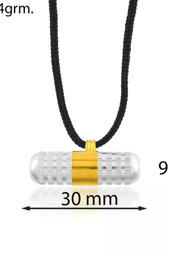 Brass silver plated and gold finish tabeej evil protection amulet talisman pendant
