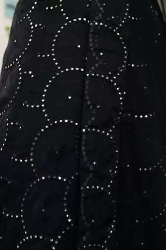 Fabulous Black Embroidered Orgenza Net Festive Wear Lehenga Choli Set  