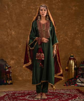 Maroon round potli 2