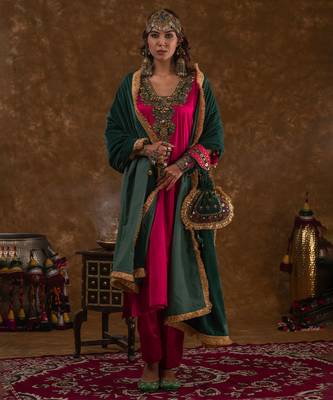 Teal green potli 2