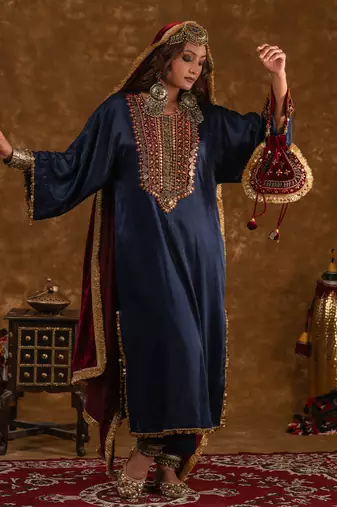 Zahra 3 pc kurta set