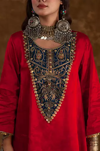 Roohi 3 pc kurta set