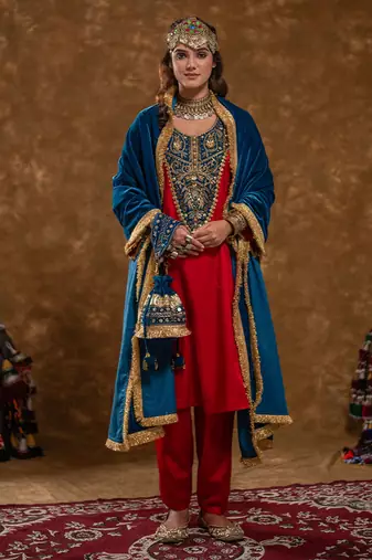 Roohi 3 pc kurta set