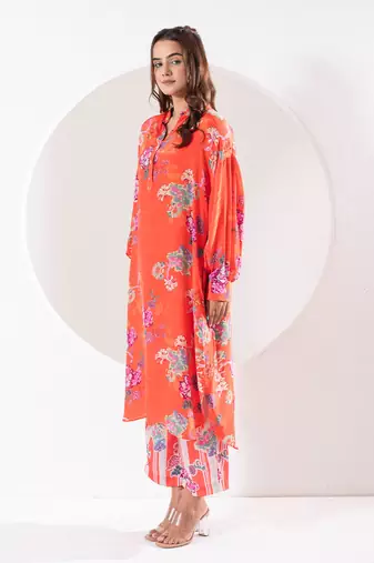Kanak orange cord set