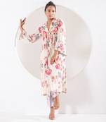 Madhubala ivory suit set