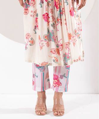 Madhubala ivory suit set 2
