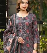 Multicolor Cotton Floral Printed Kurti