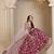 Magenta Embroidered Art Silk Designer Lehenga Choli