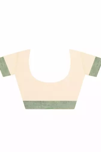 Multicolor handloom kota doria with hand block prints