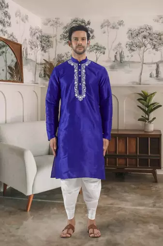 Kurta patiyala indian ethnic wear for men's