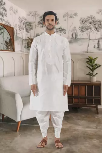 Kurta patiyala indian ethnic wear for men's