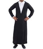 Black Duffle Tux Thobe Omani Style