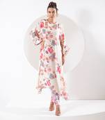 Rukmini ivory kaftan set