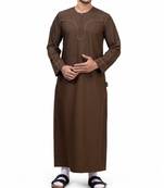 Brown Aplos Omani Thobe