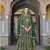  GREEN NET ANARKALI SALWAR SUIT GOWN