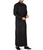 Unicus Black Thobe For Men Arabic style 