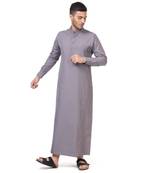 Unicus Grey Thobe For Men Arabic style 