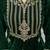 Dark Green Velvet Embroidery Salwar Suit Set Kurta Pant with Dupatta