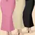 Trendmalls Solid nylon soft  petticoat skirts for women saree silhouette shape wear dress for saree shapewear