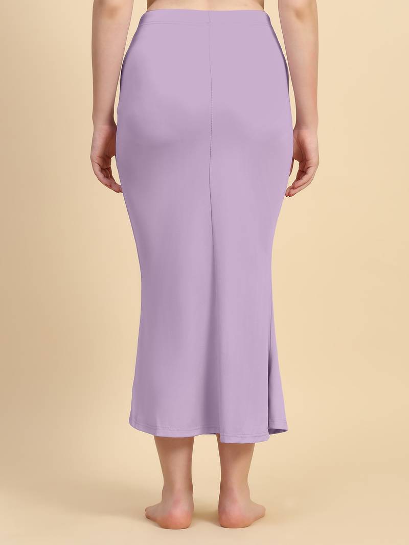 Solid nylon soft  petticoat skirts for women saree silhouette shape wear dress for saree shapewear