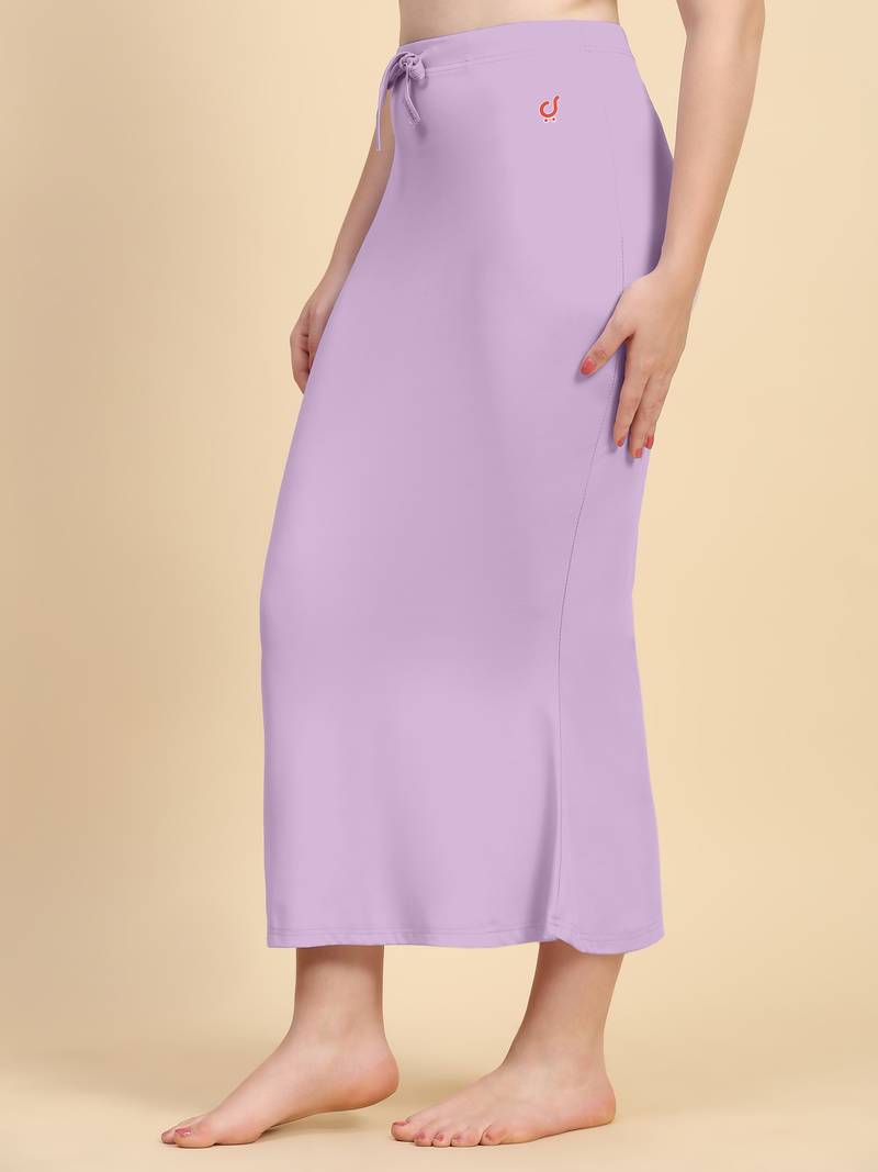 Solid nylon soft  petticoat skirts for women saree silhouette shape wear dress for saree shapewear