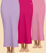 Solid nylon soft  petticoat skirts for women saree silhouette shape wear dress for saree shapewear