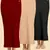 Trendmalls Solid nylon soft  petticoat skirts for women saree silhouette shape wear dress for saree shapewear