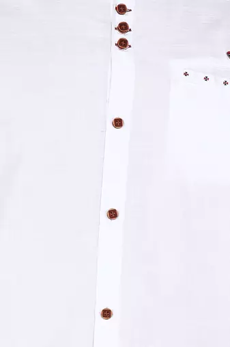 men's mandarin collar linen cotton casual shirt | indowestern shirt for men