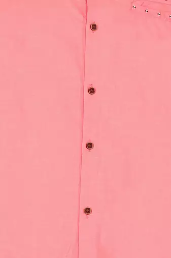men's mandarin collar linen cotton casual shirt | indowestern shirt for men