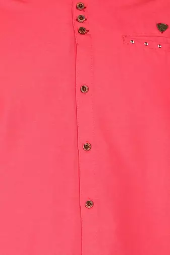 men's linen cotton mandarin collar party casual shirt | indowestern shirt for men