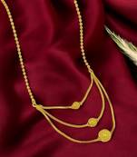 gold plated layer necklace gold necklace chain