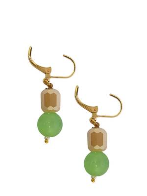 gold plated multicolor beads necklace set 5