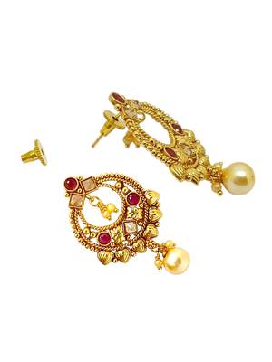 Gold-plated haasli necklace set 5