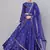 BLUE EMBROIDERED WITH MIRROR WORK ART SILK SEMI STITCHED LEHENGA CHOLI