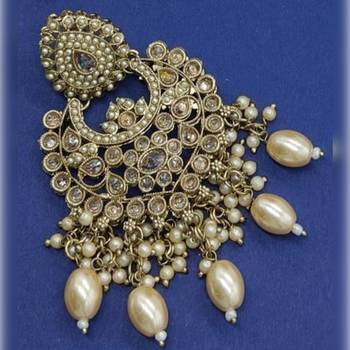 Opulent kundan necklace set - exquisite indian bridal jewelry for weddings & celebrations 2