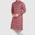 orange /multi colour cotton printed fabric without lining straight kurta churidar for men