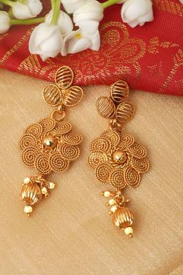Traditional Coin Design Long Necklace Set 2