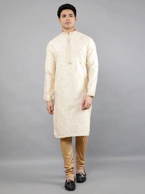 Woven Design Kurta Set 2