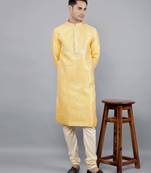 Woven Design Kurta Set